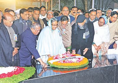 Homecoming Day Of Bangabandhu Observed The Daily Star