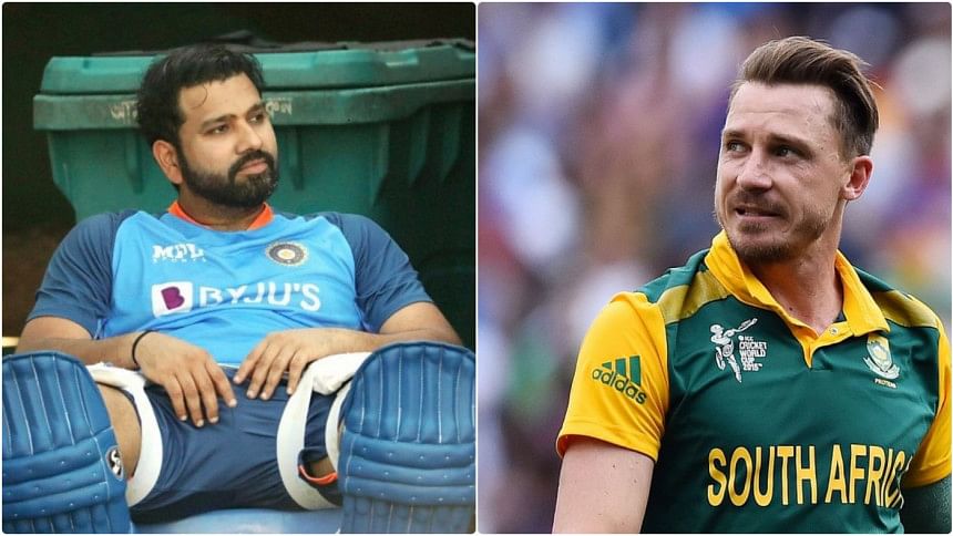 Rohit Watch Your Pads Steyn Warns India Captain Icc Cwc