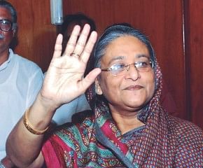 Prime Minister Sheikh Hasina - in no mood for compromise. Photo: Star File