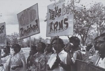Bengalis protested against West Pakistan’s military crackdown in East Pakistan on the streets on Calcutta. photo courtesy: Liberation war museum