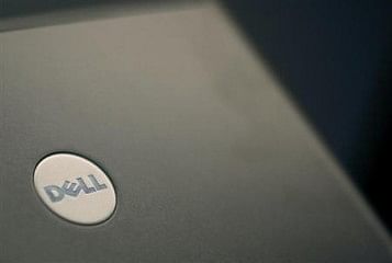 Files photograph of a Dell laptop computer in New York