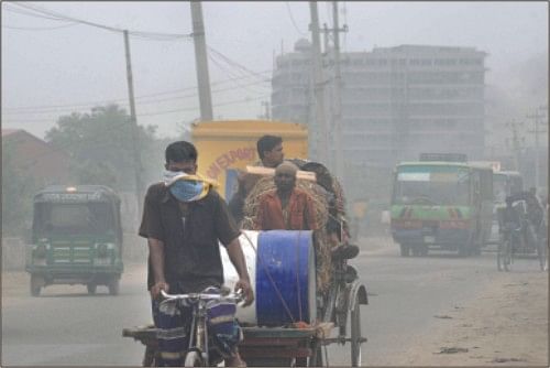 Inhaling poisonous air every day | The Daily Star