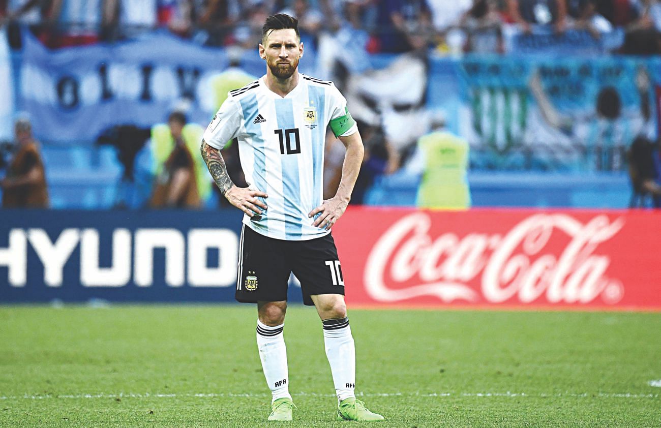 Messi debuts Argentina's shirt for the 2018 World Cup in Russia