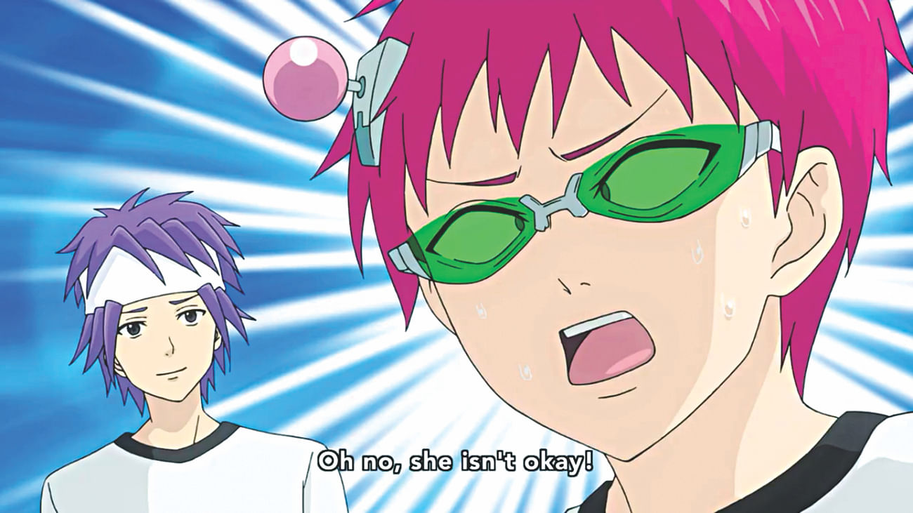 Saiki K  The reason why I like Saiki K is because Im into anime And also  this anime has power used and wants to be like Saiki where I have power