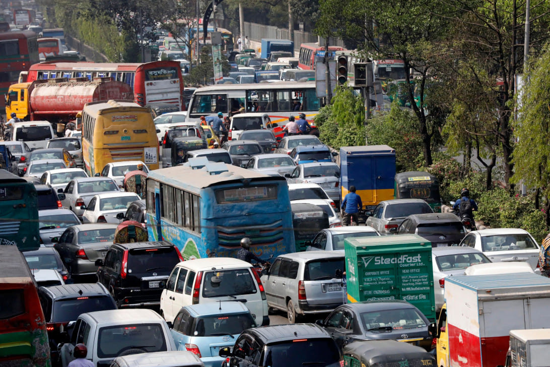 Where’s the end to Dhaka’s terrible traffic?