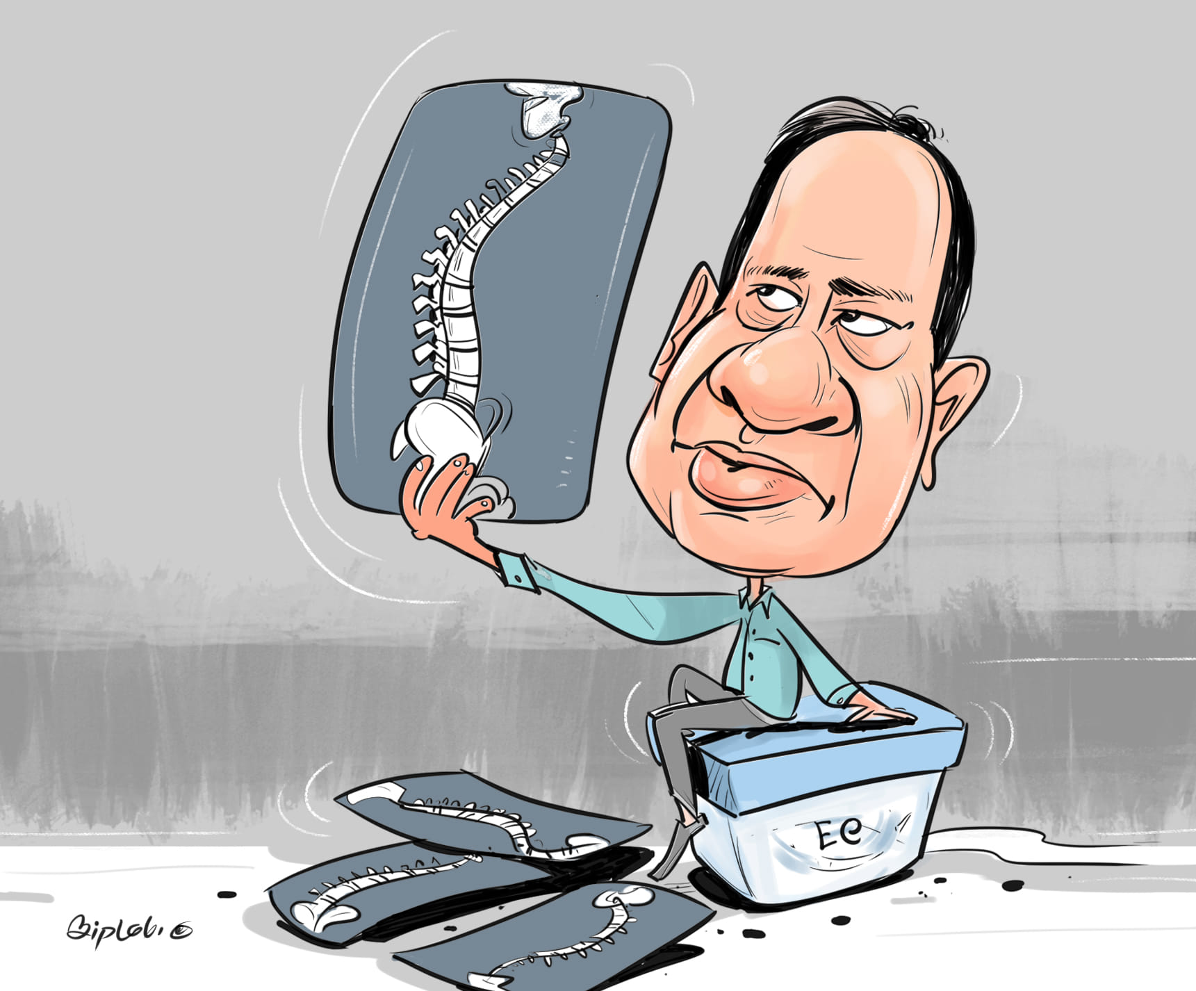 The mythical backbone of the Election Commission