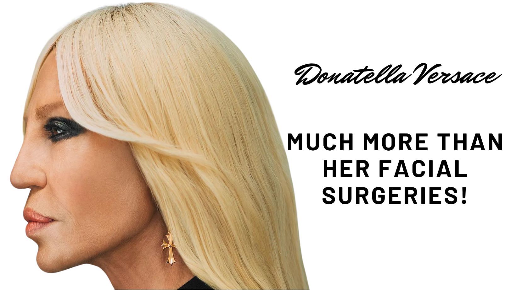 Donatella Versace turns 67 -- The fashion icon's life and career in  pictures, Gallery, donatella versace young 