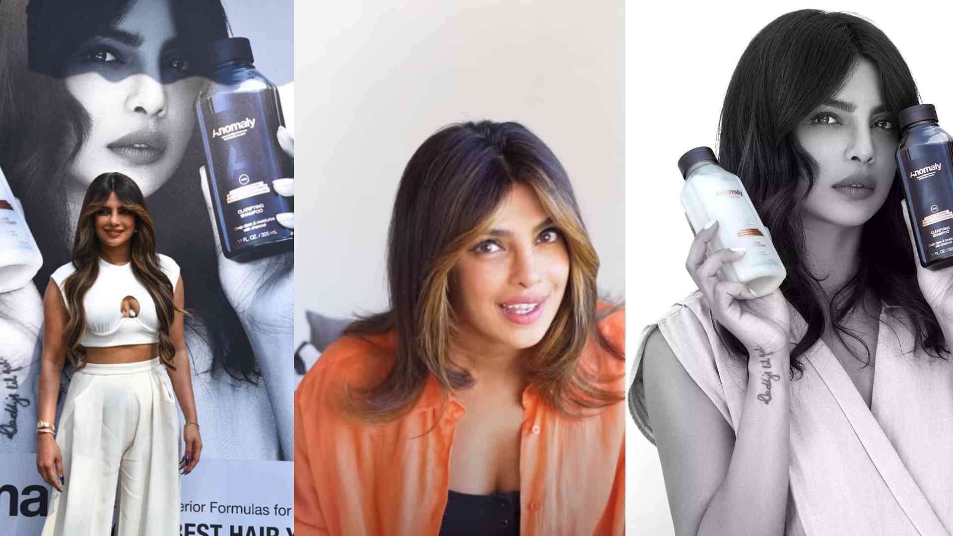 Priyanka promotes haircare brand while wearing extensions | Daily Star