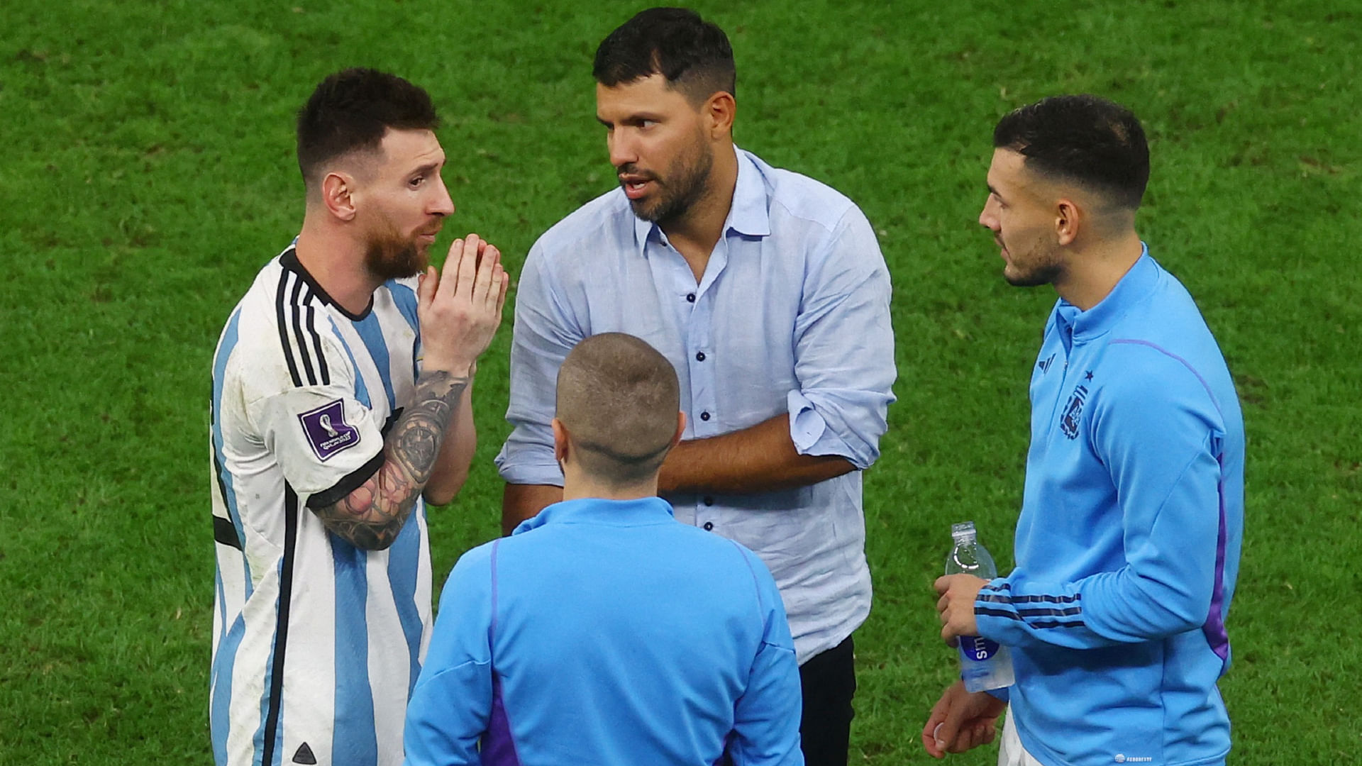 Aguero to share room with Messi at Argentina training complex in lead-up to  World Cup final