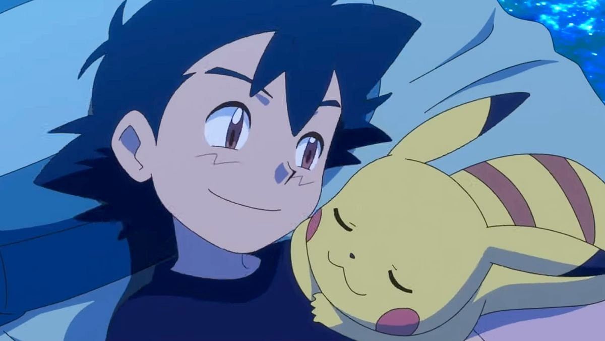 Pokemon: Why does Ash have lines on his face?