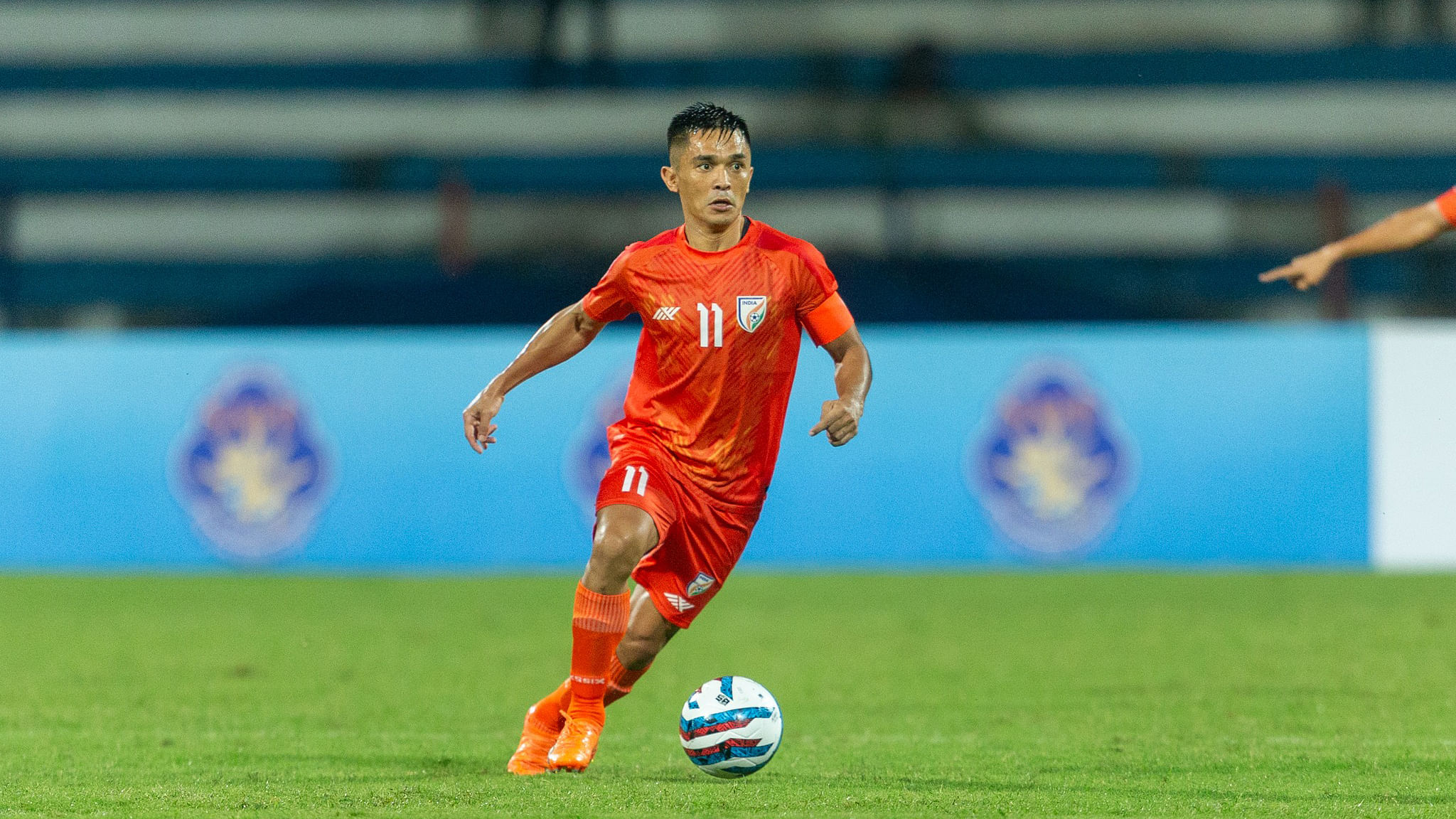 Sunil Chhetri Wallpaper (new jersey) : r/IndianFootball