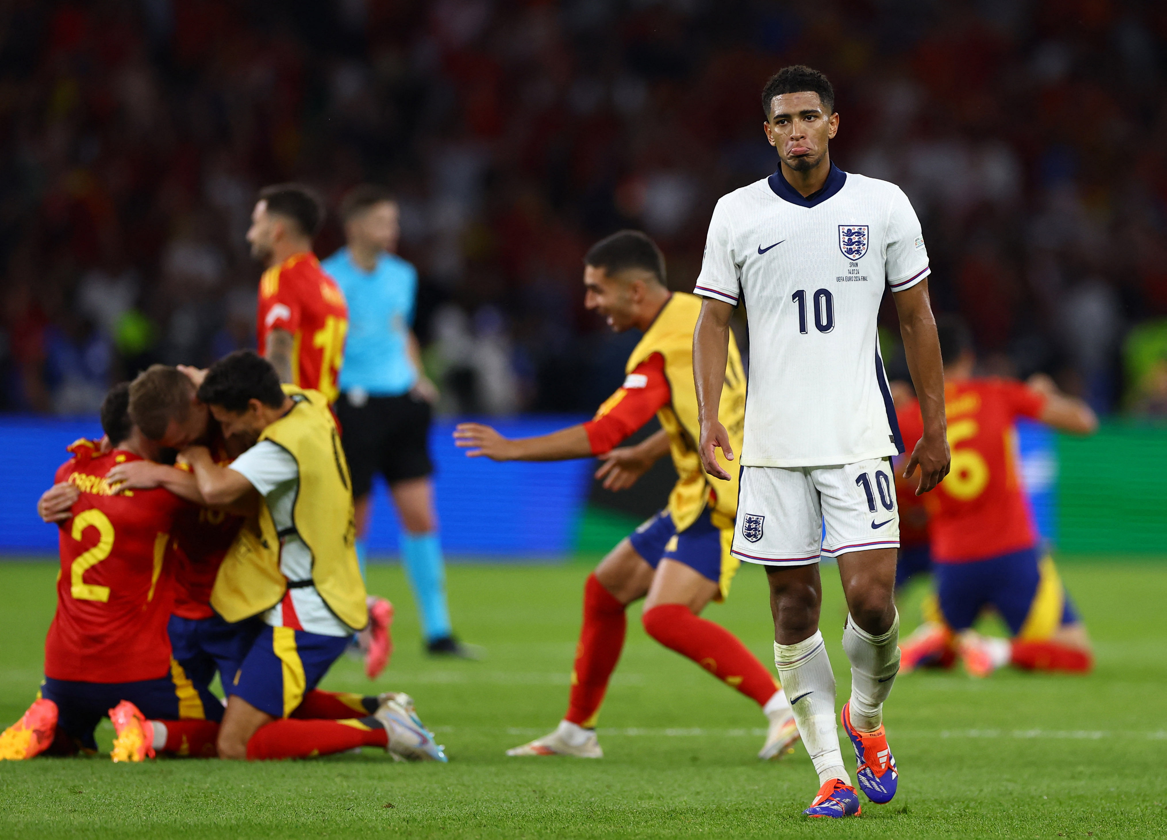 England vs Spain Euro 2024 final, Grosvenor Casino Nottingham (4 Maid