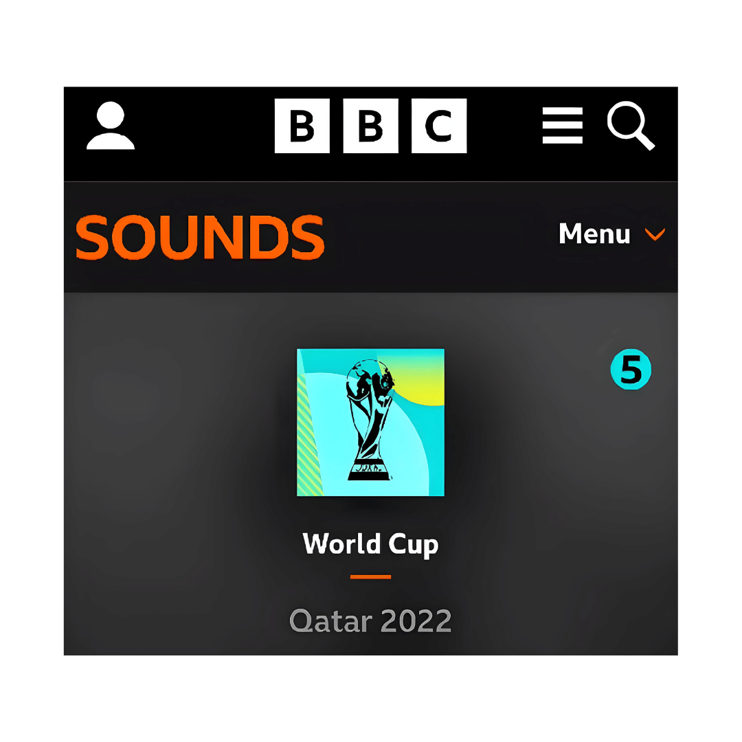 BBC Radio 5’s pre-match show graphic