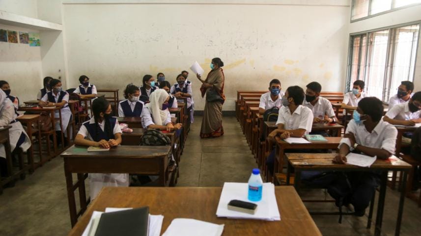 Bangladeshi children are in school
