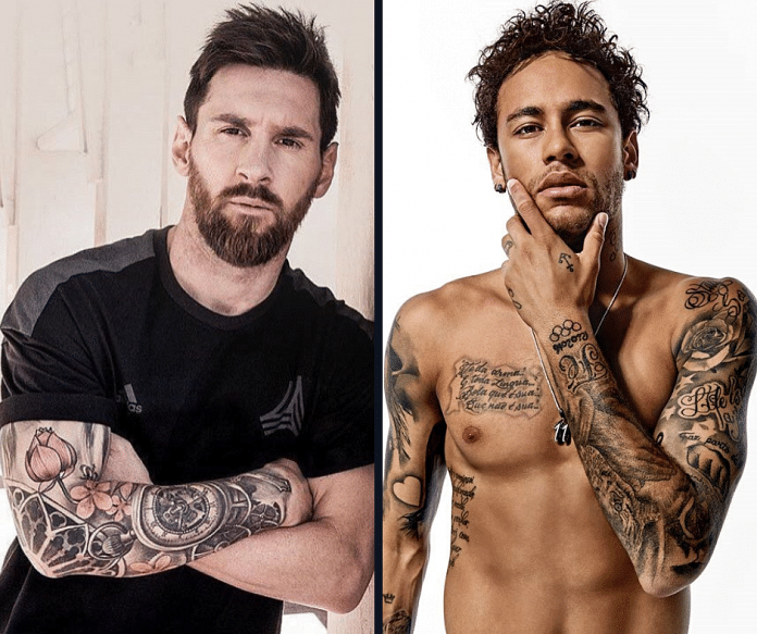 Tattoos of our favourite footballers | undefined