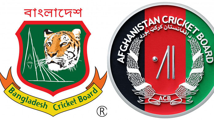 Premium PSD | Cricket world cup bangladesh vs afghanistan match banner