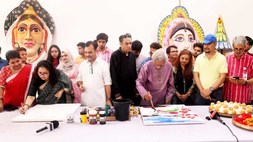 Bangla New Year celebration Dhaka University