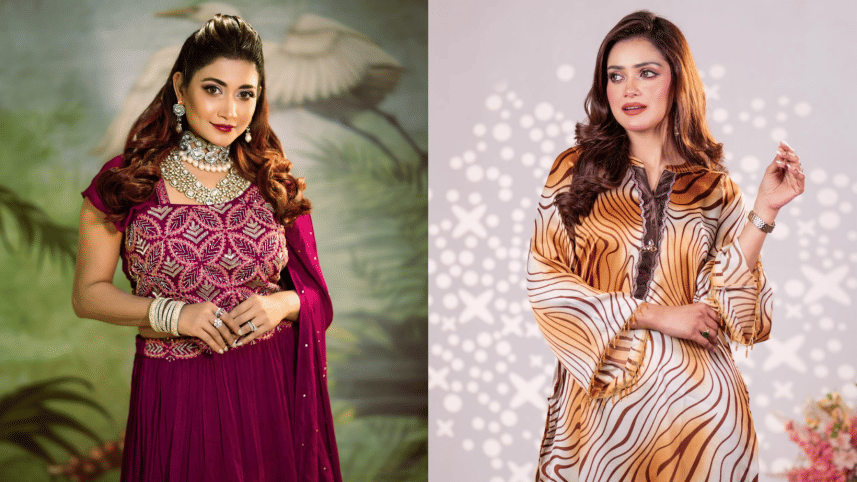 Samia Othoi and Tanjin Tisha