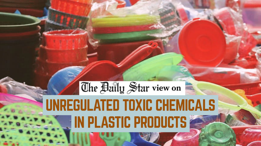 toxic chemicals in plastic products Bangladesh