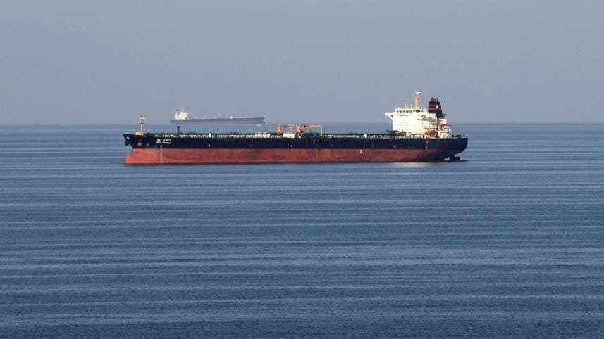 crude oil tanker arrives Chattogram port