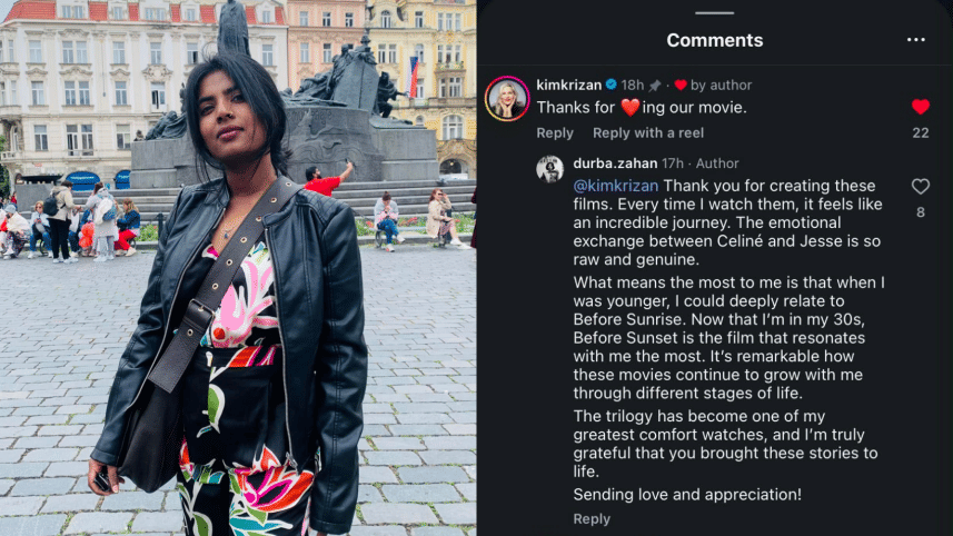 Bangladeshi fan’s tribute to ‘Before Sunrise’ appreciated by writer 