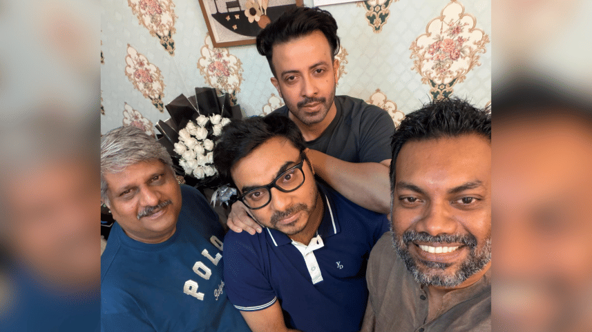 Himel Ashraf and Shakib Khan