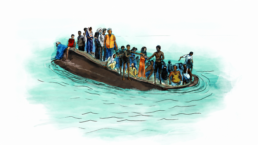 Rohingya_boat by Reuters