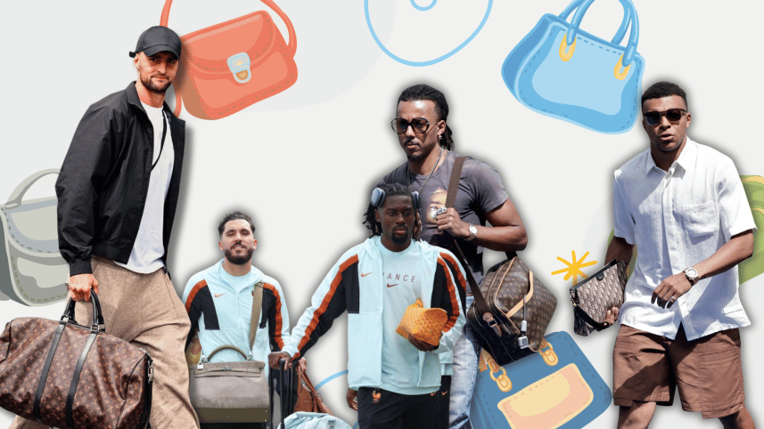 Why is everyone talking about the French football team’s bags