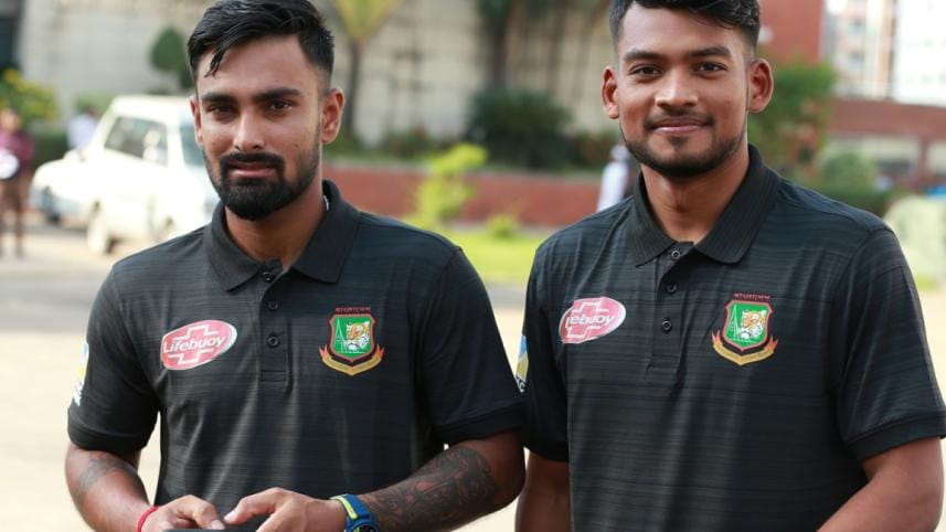 Bangladesh new Opener Liton Das and Nazmul Hossain Shanto