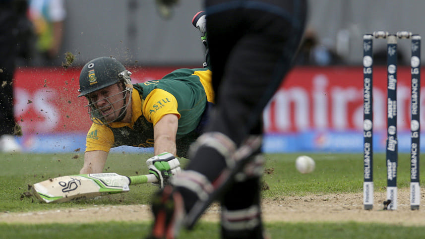 South Africa's AB de Villiers 