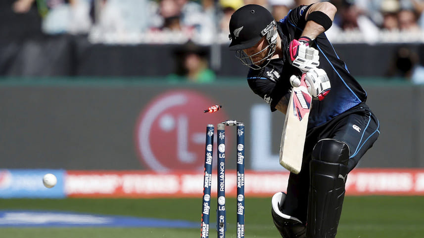 New Zealand's captain Brendon McCullum