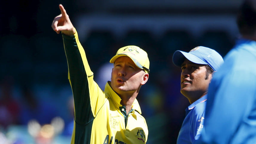  Michael Clarke MS Dhoni 