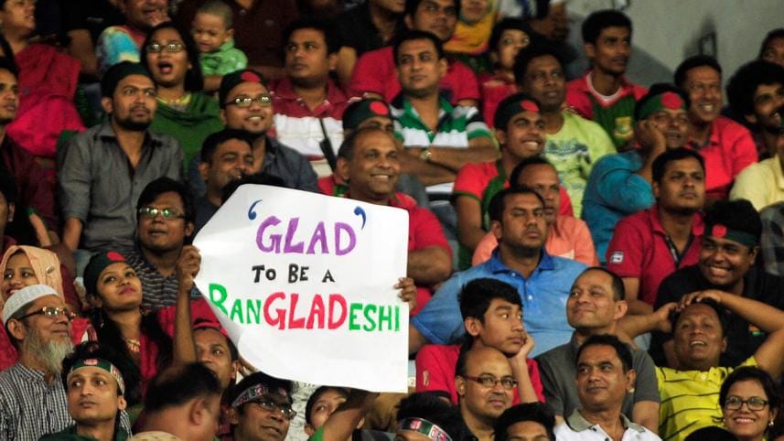 Bangladesh fans