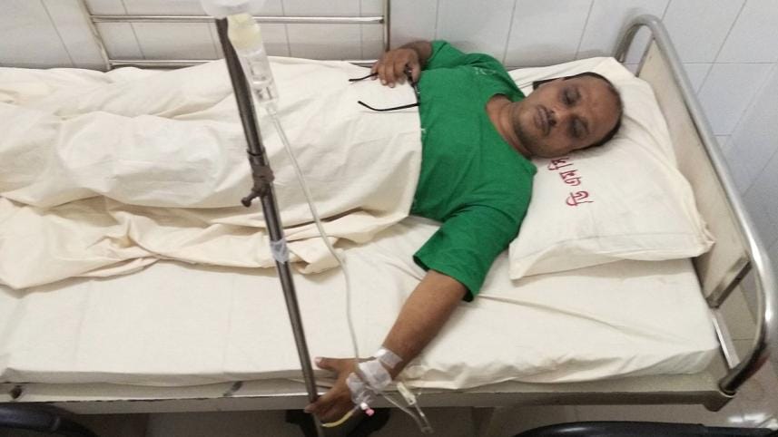 Dhaka Medical College Hospital doctor Samiul Alam Sohan stabbed