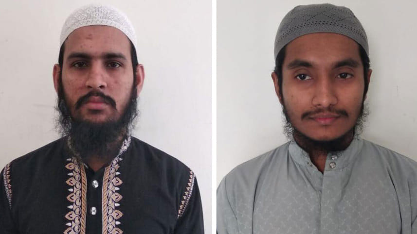 Two Ansarullah Bangla Team members arrested