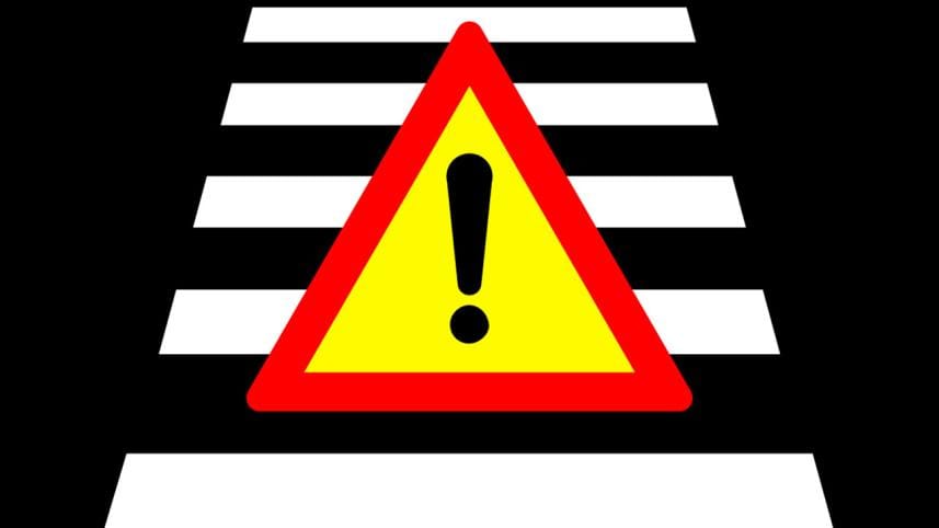 Road accident in Dhaka Cantonment area