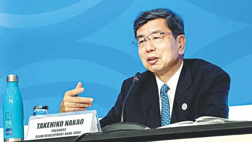 ADB President Takehiko Nakao