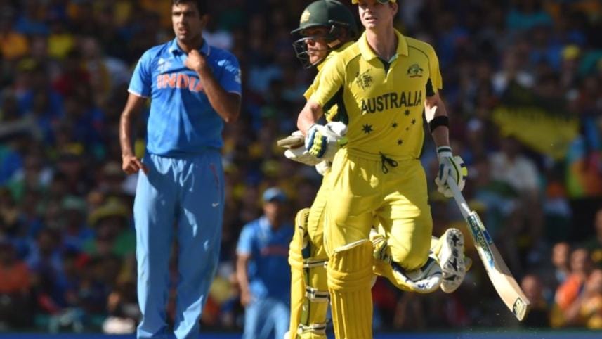 Ashwin and Steve Smith