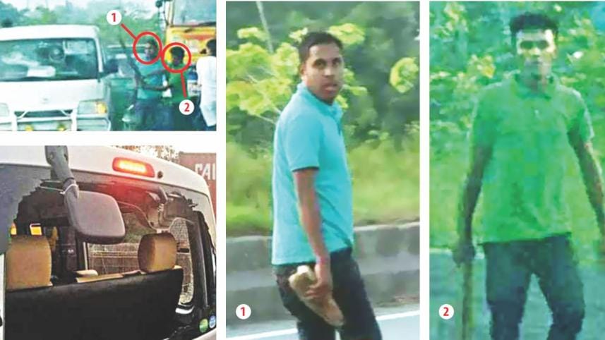 Attack on khaleda motorcade