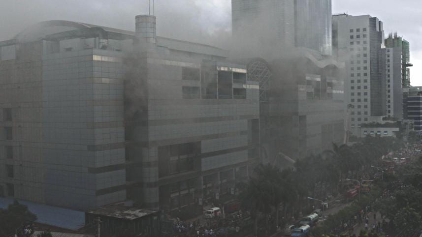 Bashundhara City Shopping Complex Fire