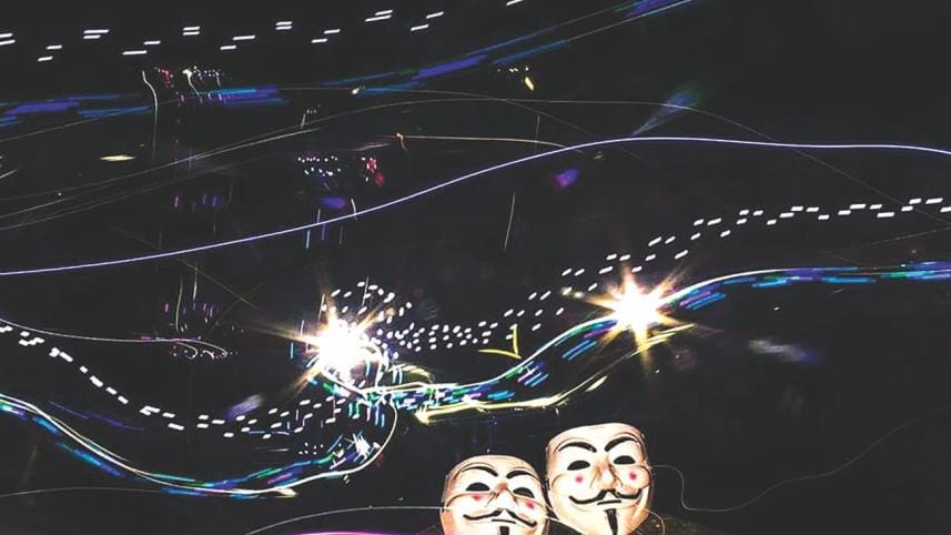 Beneath this mask there is an idea