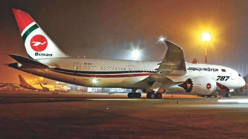 Bangladesh Biman Plane