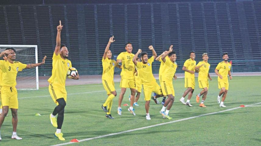 Booters eyeing win against Cambodia 