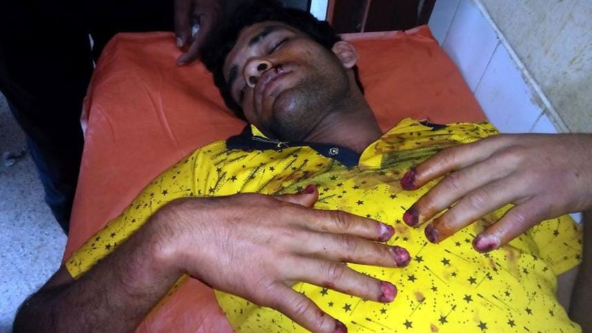 BSF torture Bangaldeshi