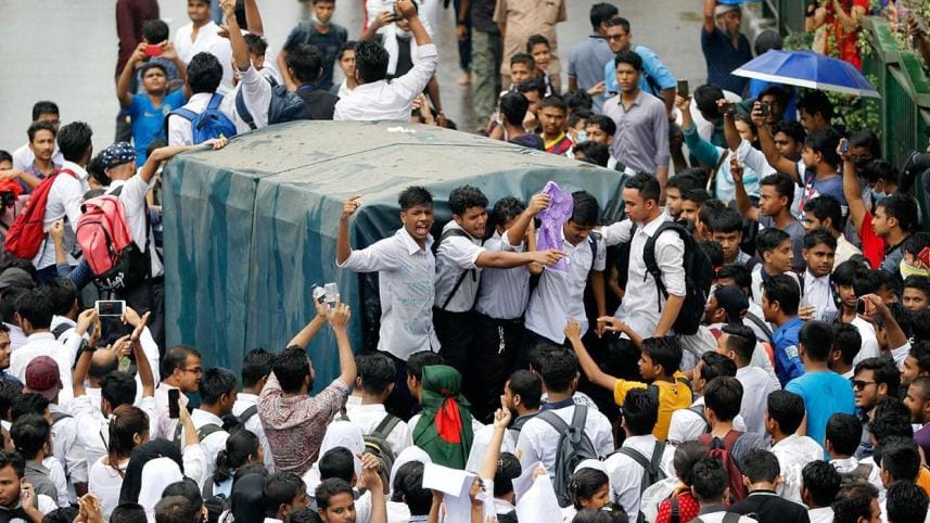 Students demand justice 