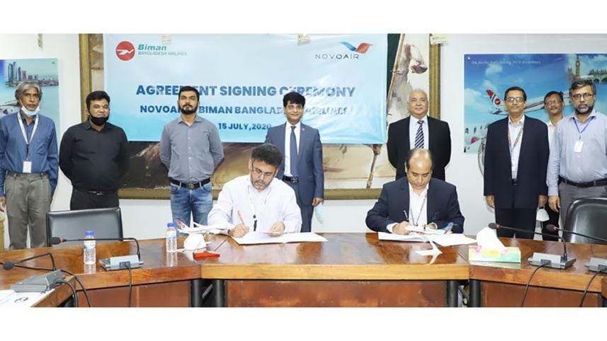 Biman Bangladesh Airlines and Novoair Deal