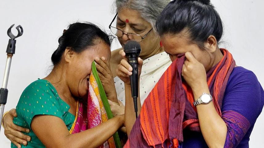 Pleads the mother of a man missing for 3 years; families going through similar ordeal gather to share their anguish