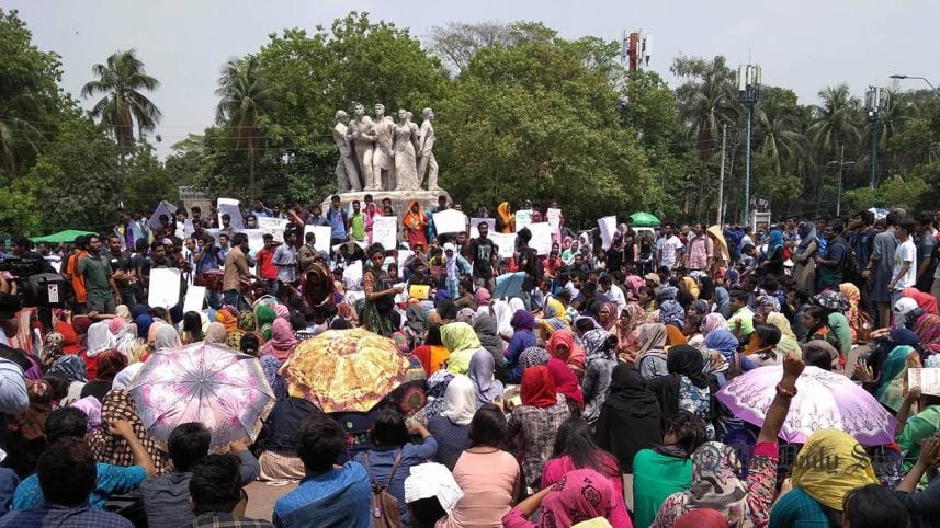 Bangladesh Quota System Reformation movement carry on 