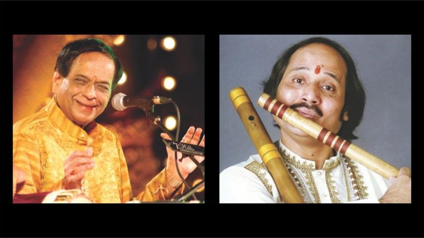 Dr. Balamurali Krishna and Pandit Ronu Majumdar