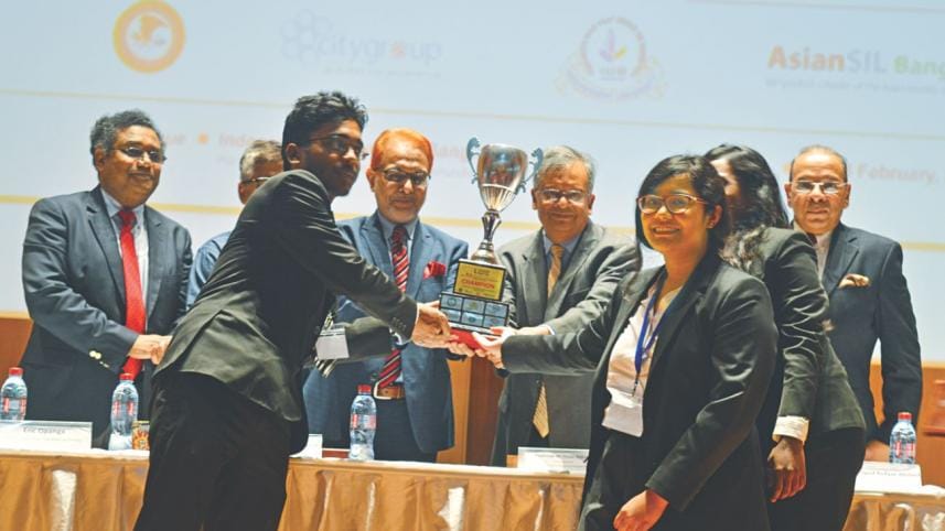 DU, University of Dhaka, the national champion of Jessup 2019
